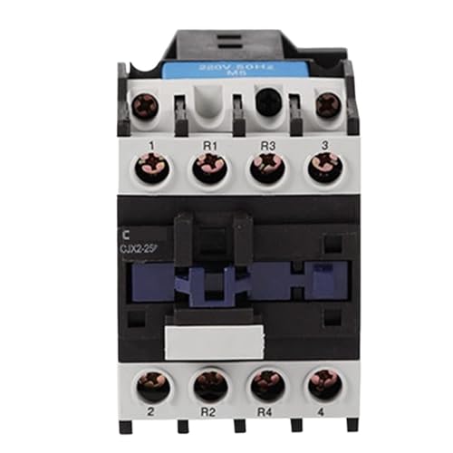 Contacteur CJX2-2508 220V à double circuit 2NO 2NC pour coupure fiable de 25A