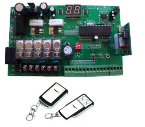 Carte électronique pour automatisme de portail pour moteur en 12v