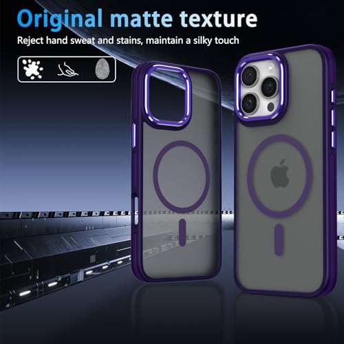 Coque iPhone 16 Pro Max Magsafe protection fine translucide