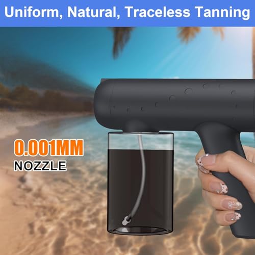 Pistolet autobronzant portable rechargeable pour éviter les taches de bronzage
