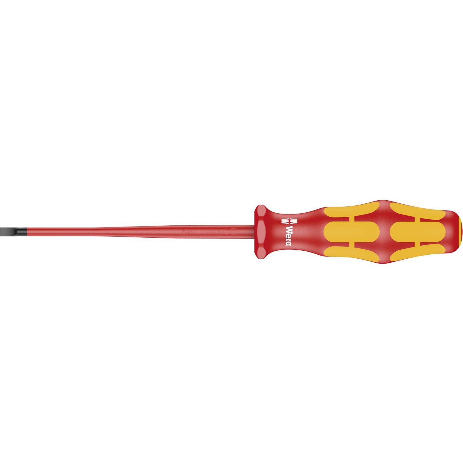 Wera 05006441001 0.8 x 4 x 100 mm "160iS VDE" Insulated Screwdriver for Slotted Screws - Silver