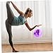 GANAZONO Multi Use Small Ball Reusable Exercise Ball for Core Strengthening Yoga and Home Workouts for All Fitness Levels Watercolor Design