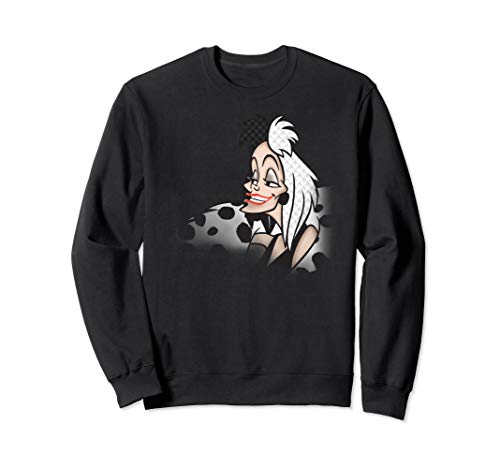 Sweat Cruella Disney cadeau parfait pour les fans des 101 Dalmatiens