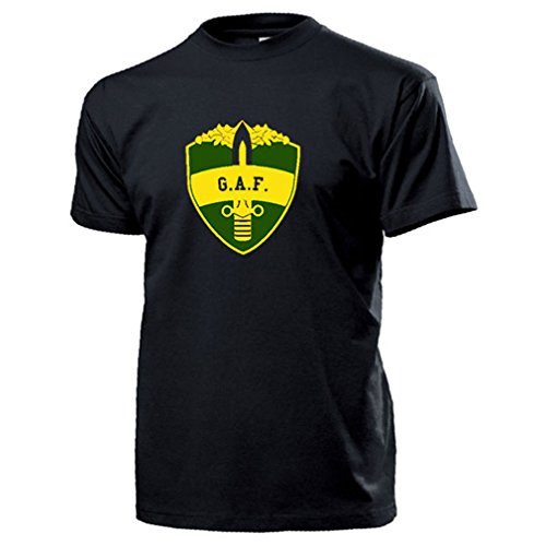 T-shirt militaire XXXL noir Guardia Alla Frontiera fini les vêtements trop serrés
