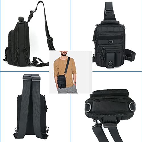 DegeTMVe Dual Pistol Holster Chest Bag
