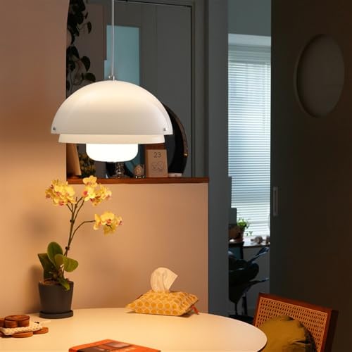 Lustres pour table de salle à manger en verre dôme moderne
