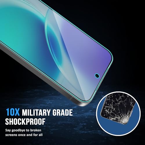 Image of FIRST MART Military-Grade Matte Tempered Glass for Vivo X300 and Vivo X200 FE - 9H Screen Protector, Anti-Glare Protection, Scratch-Resistant, Bubble-Free (1 Pack)
