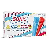 Sonic Freezer Bars (Cherry Limeade,Ocean Water, 1 oz.)