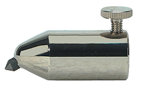 Pointe de violoncelle GEWA anti glisse chromée à visser pour dard instable