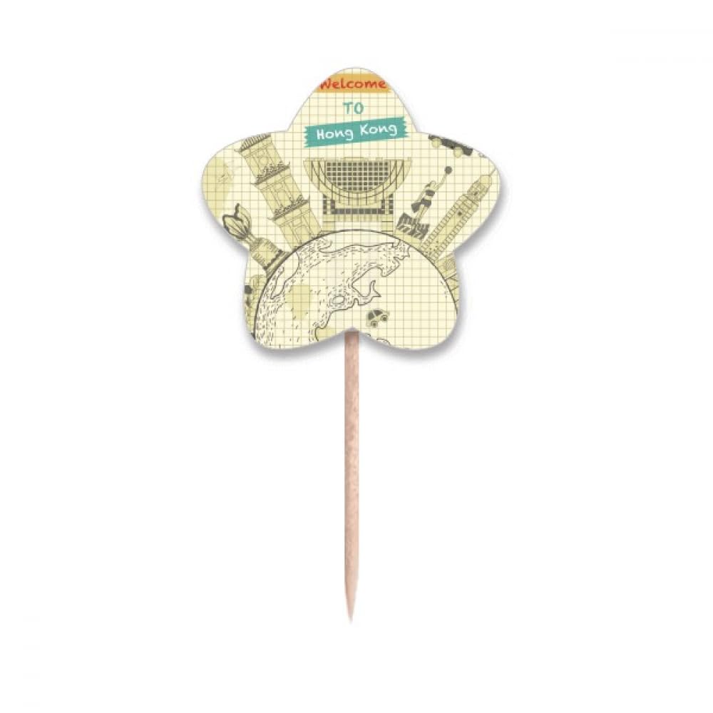 Cupcake picks Hong Kong pour vos soirées à thème et apéritifs dînatoires