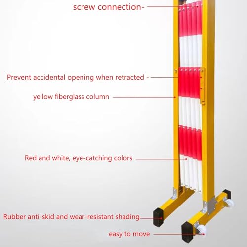Barrière de sécurité pliable pour usage extérieur et sécurisation de cour - 5