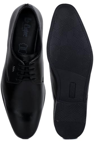 Image of Lee Cooper Men's LC6214ER Black Formal Lace UP Shoes 40EU