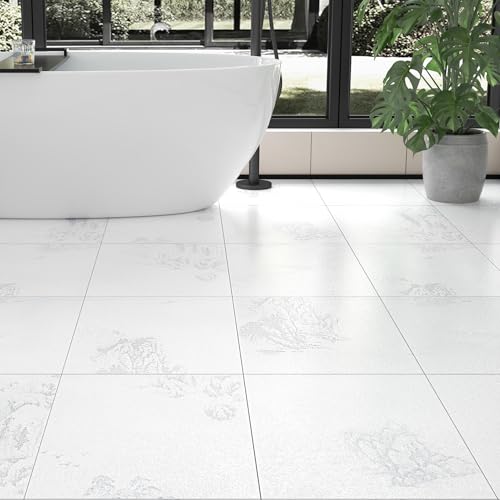 Carreaux de sol autocollants vinyle imperméable anti-infiltration d'eau cuisine