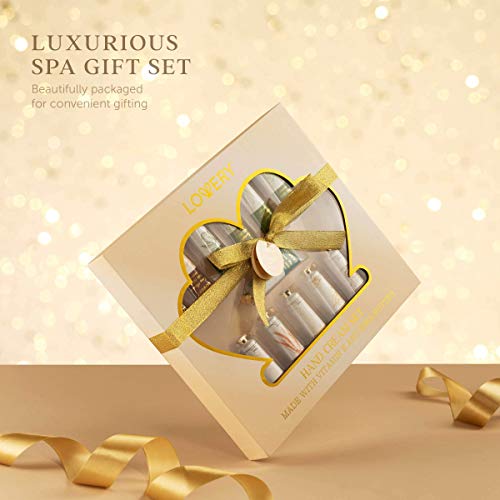 Aromatherapy Lotion Gift Box For Men & Women, Shea Butter, Jojoba Oil, Coconut Scented Hand Cream Spa Set For Dry Hand, Self Care Package Gift For Her, Mini Hand Lotion Travel Size, 15 Pcs #TOP1