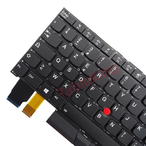 Clavier de rechange pour Thinkpad X13 Yoga défectueux - Rétroéclairé AZERTY