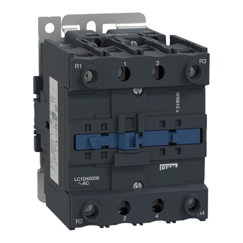 Contacteur AC magnétique LC1D40008N7 60A 415V tripolaire bobine 4P
