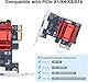 10Gtek® 10/100/1000Mbps Gigabit Ethernet PCI Express NIC Netzwerkkarte| mit Intel I210 Chip| Ethernet Server Converged Network Adapter| Single RJ45 Port| PCI Express 2.1 X1| Compare to Intel I210-T1