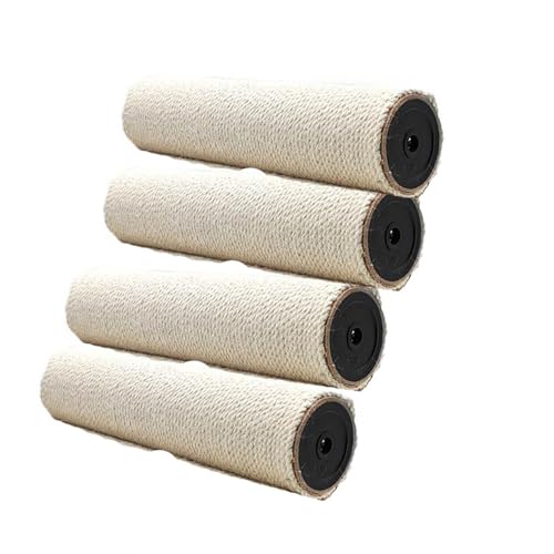 【4本セット】猫 爪研ぎ 直径8cm おもちゃ 長さ20cm 30cm 40cm キャティーマン モダンルームスクラッチ 麻縄巻き ペット用品 ポール 麻