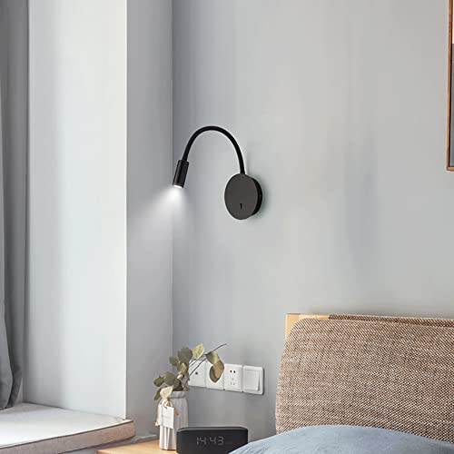 Aplique de lectura LED blanco para el cabecero de tu cama 4