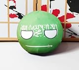 GANGKJDS 7.9inch 3.9inch Polish Ball, Country Ball, Guyana, Honduras, Morocco, Saudi Arabia, Tunisia, Country Ball, Country Ball, Multiple National Flag Decorations(TLS,9cm)