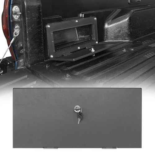 Hooke Road Tacoma Bed Security Lock Lid Extra Storage for To