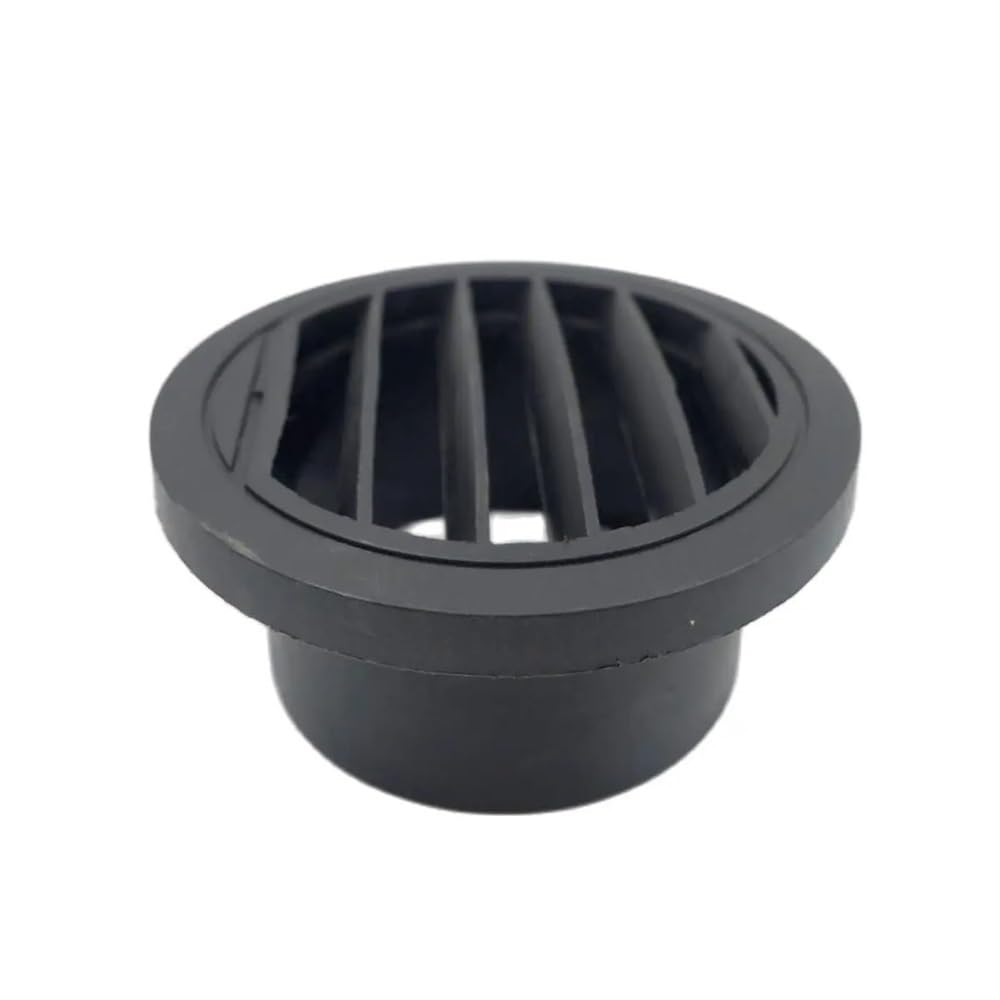 Connecteur rotatif noir et buse d'aération pour conduit de chauffage diesel 60mm 75mm
