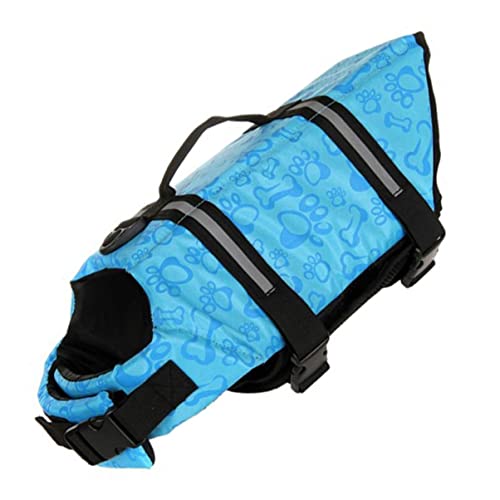 POPETPOP Saver Dog Piscina Flutuante Azul Refrescante M Cães Ajustáveis ​​Filhotes De Segurança De V