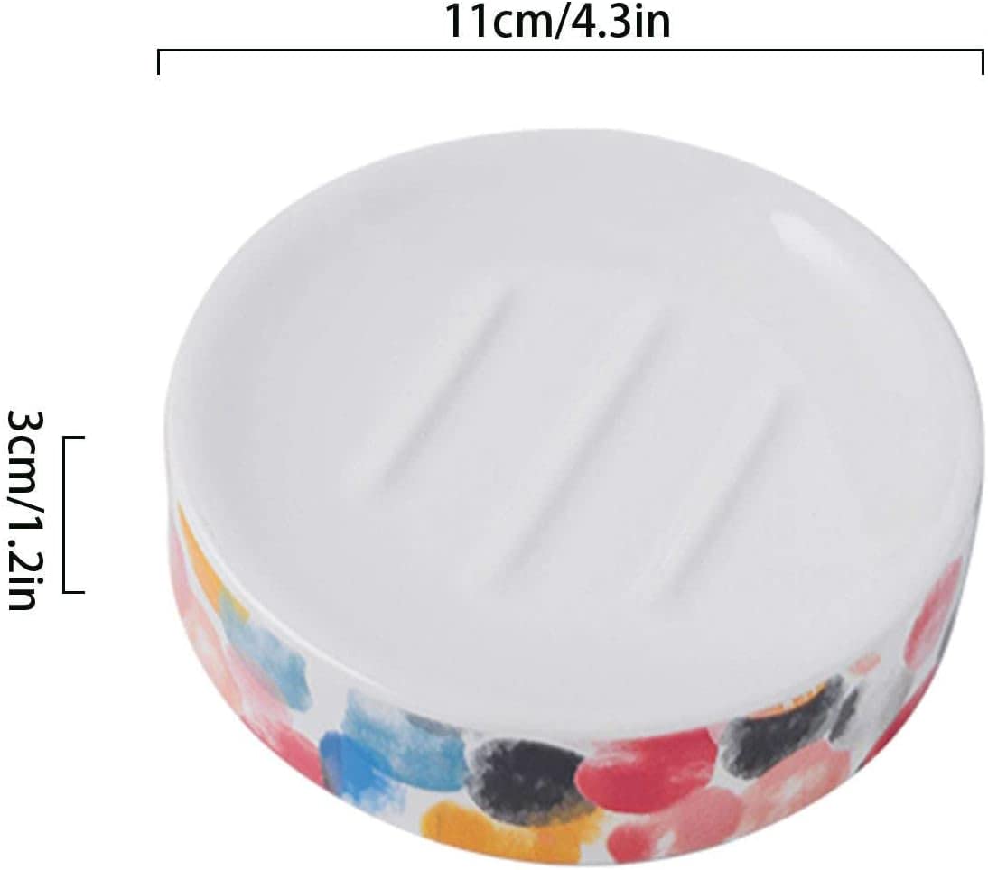 Dozownik mydła, Kolorowy uchwyt na szczotkę Środek do czyszczenia-Kolorowy-Uchwyt(Soap dish)
