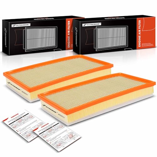 A- 2-PC Engine Air Filter Ford F-250 Super Duty, F-350
