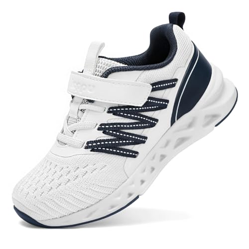 Image of koppu Boys Girls Shoes Non-Slip Tennis Shoes Fashion Lightweight Breathable Kids Sneakers for Little Kids /Big Kids