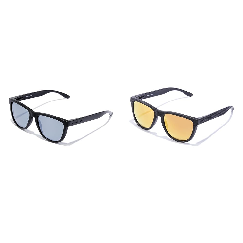 HAWKERS ONE POLARIZED, Gafas de sol, Hombre, Raw/Gris Polarizado, Talla única sol Unisex adulto o/Naranja