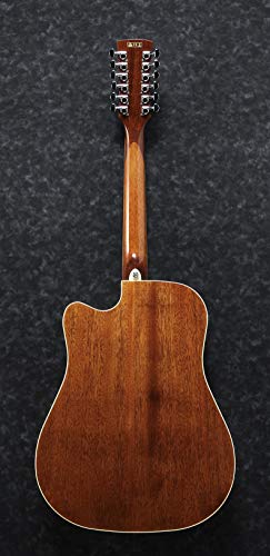 Ibanez PF1512CE-NT Guitare électro-acoustique 12 cordes Naturel brillant - Les Beatles, Paul McCartney, John Lennon, RIngo Starr, George Harrison Ibanez PF1512CE-NT Guitare électro-acoustique 12 cordes Naturel brillant – Image 3