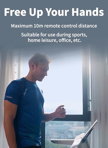 Bluetooth Remote Scrolling Ring für TikTok, Kindle und Kamera - Kompatibel mit iPhone, iPad, iOS, Android - Page Turner, Video Recording Remote - Gold