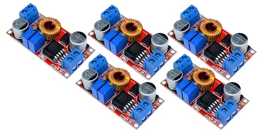Image of Shockley XL4015 E1 Lithium Battery Charger Module Board 5A DC to DC CC CV Step Down Charging Board Module Led Power Converter Charger Step Down Module Buck Converter Board (XL4015 Buck - 5 Piece)