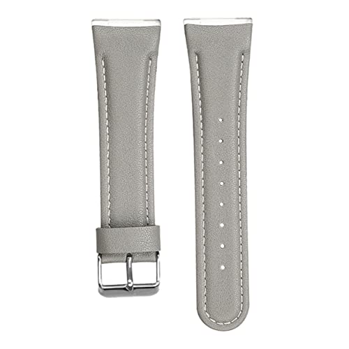 Correa de cuero para reloj inteligente NUOBESTY con acabado elegante para diario