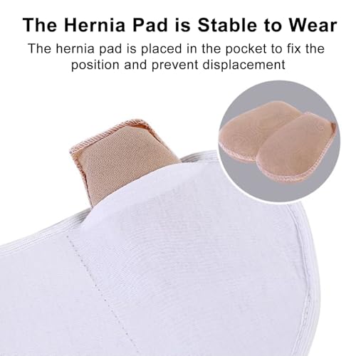 Faja para Hernia para Hombre con Soporte Ajustable miniatura 3