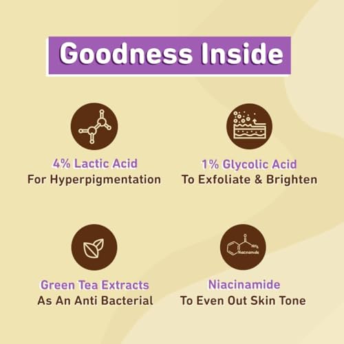 BodyLovin' Vanilla Vibe.s Underarm Roll On – 50ml | 48H Odor Protection | Reduces Underarm Darkness | With 4% Lactic Acid & 1% Glycolic Acid | Warm Vanilla Fragrance | For Women - Image 5