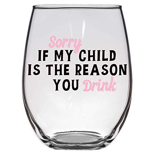 Funny Wine Glass