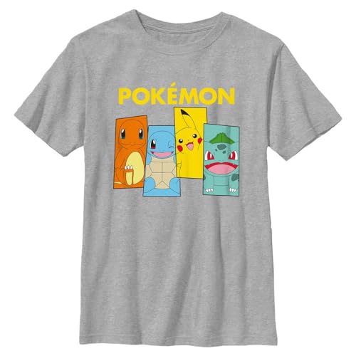 Pokemon Kids Team Kanto Boys Short Sleeve Tee Shirt