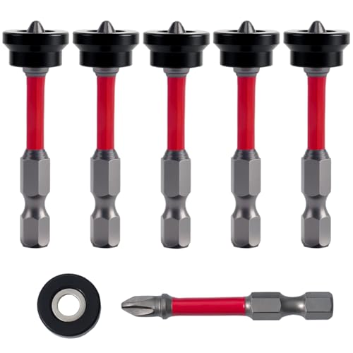 TEURSA Magnetic Drywall Screw Setter Bits (5pcs)