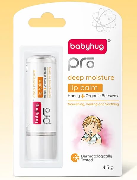 Babyhug Pro Deep Moisture Honey & Organic Beeswax Lip Balm - 4.5 g-image-30