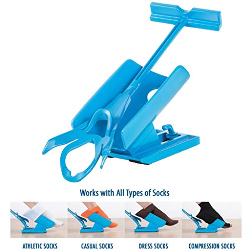 Sock Slider Flexible Easy on/Easy Off Sock Aid Kit Pain Free No Bending