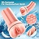 Elektrischer Masturbator Cup 10 Vibration mit 10 Saugmodi,Sex Spielzeug für die Männer solo Sex Toys Masturbieren für Männer Taschenmuschi Penis Masturbatoren mit 3D Vagina Realistischer Pussy