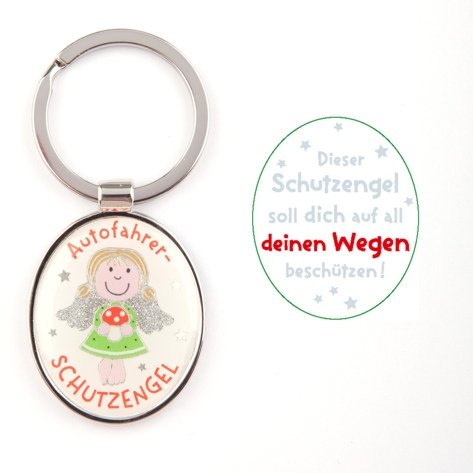 Preisvergleich Produktbild Depesche Schutzengel Schlüsselanhänger besonderer Mensch - Autofahrer Schutzengel