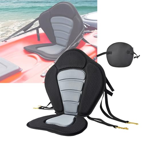 OXDFTGDZ Kayak Seat Backrest Cushion for Vibe Skipjack 90, with Padded Support, Kayak Seat Back for Sit-On-Top & Fishing Kayaks, Paddle Board Seat Chair