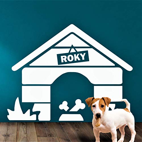 Vinilo Decorativo Personalizado Dog House 17 x 22 Pulgadas miniatura 3
