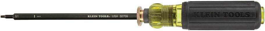Klein Tools 32708 Adjustable Screwdriver, #1 and #2 Square