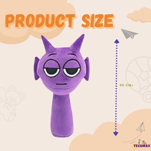 Image of Purple Sprunki Plush Toys