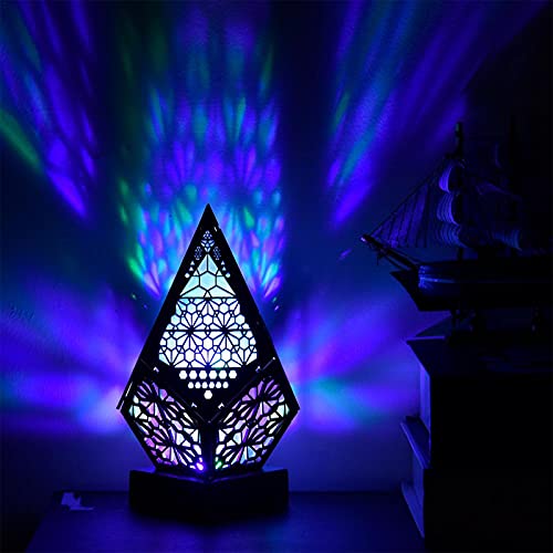 Lámpara De Pie de estrella polar para decoración geométrica bohemia 6