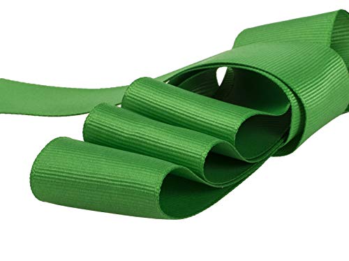 Atrbb 25 Yards 1 1/2 Inch Solid Grosgrain Ribbon Roll For Gift Wrapping Diy Hair Accessories (Green) #TOP3